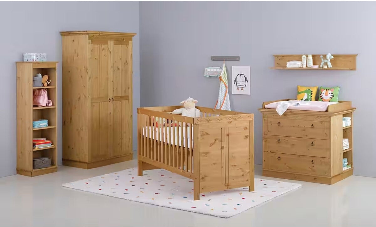 Hernest DOĞAL AHŞAP MONTESSORİ BEBEK ODASI SETİ