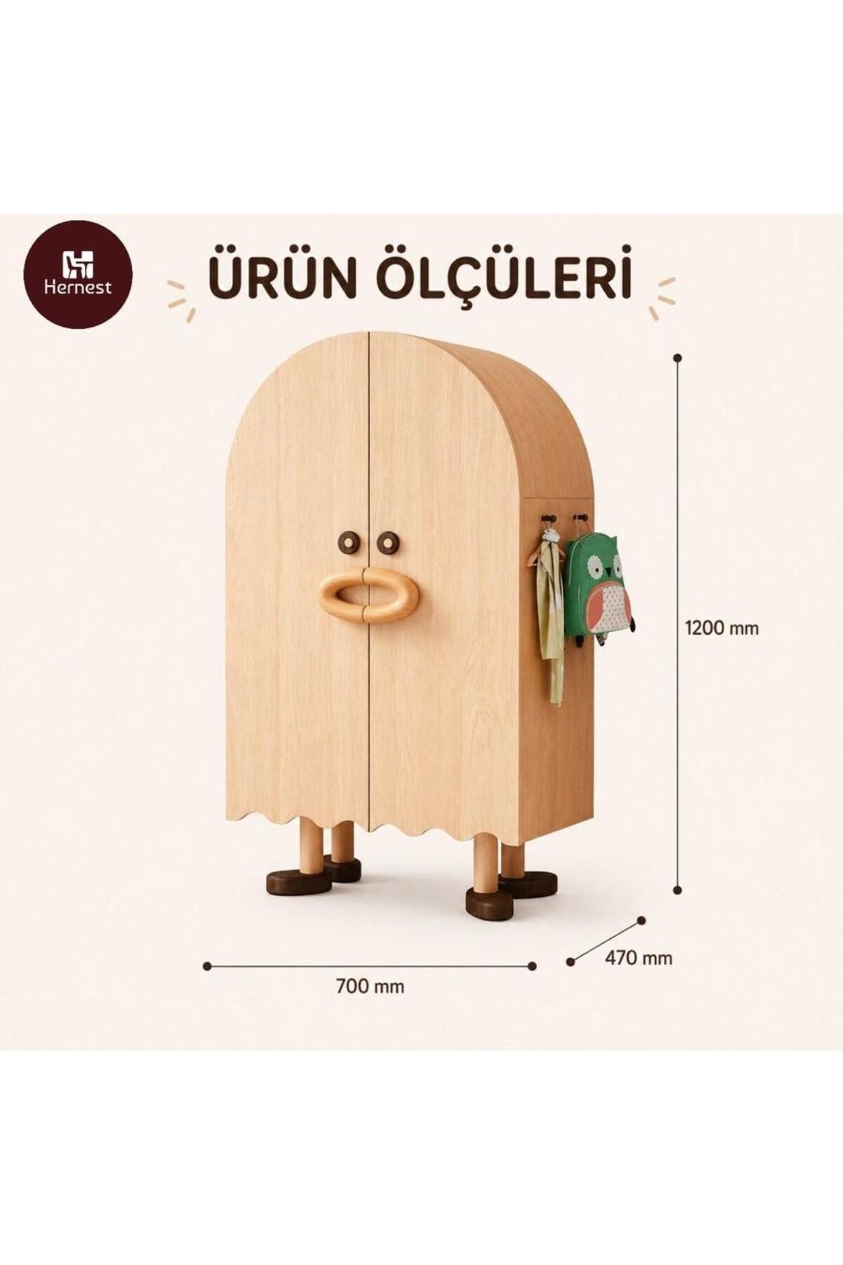 Hernest ÇOCUK DOLABI