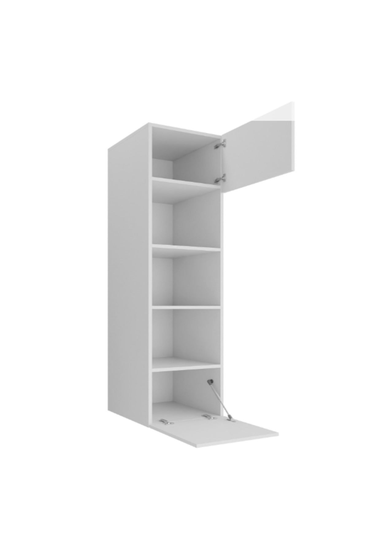 Hernest A KALİTE 220 CM MODERN TV ÜNİTESİ BEYAZ MERMER DESEN PUSH TO OPEN DUVAR RAFLI ŞIK TASARIM