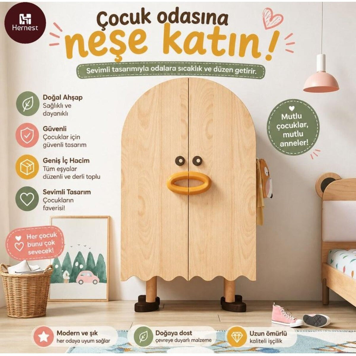 Hernest ÇOCUK DOLABI