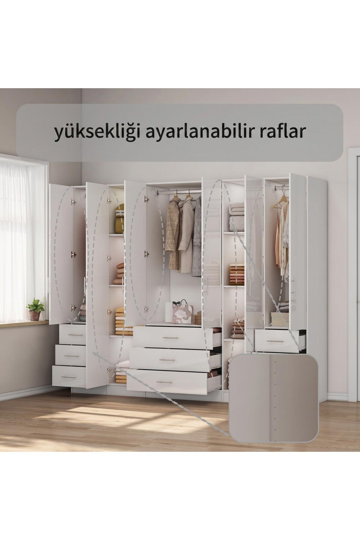 Hernest YATAK ODASI GARDIROBU