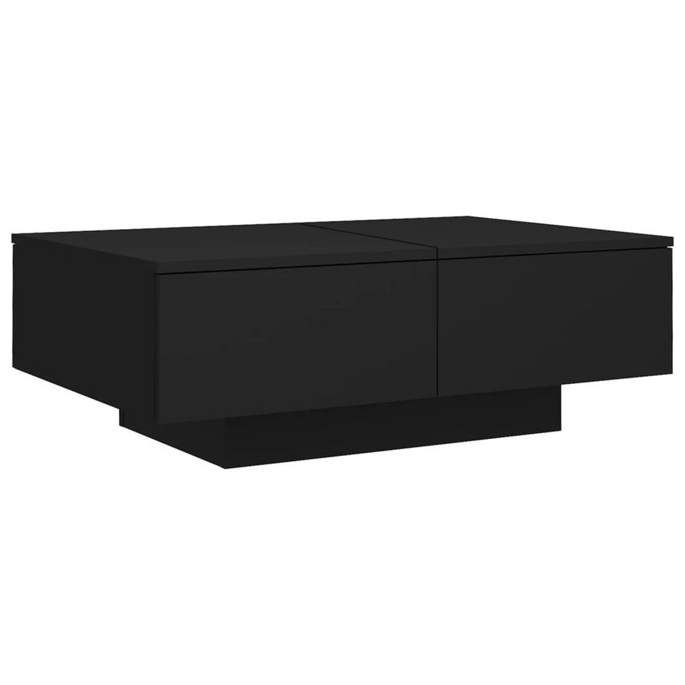 furnicato sehpa siyah 90 x 60 x 31 cm ahşap malzemeden yapılmış (1 adet), atıştırmalıklar için geniş alana sahip, bakımı kolay oturma odası masa yüzeyi